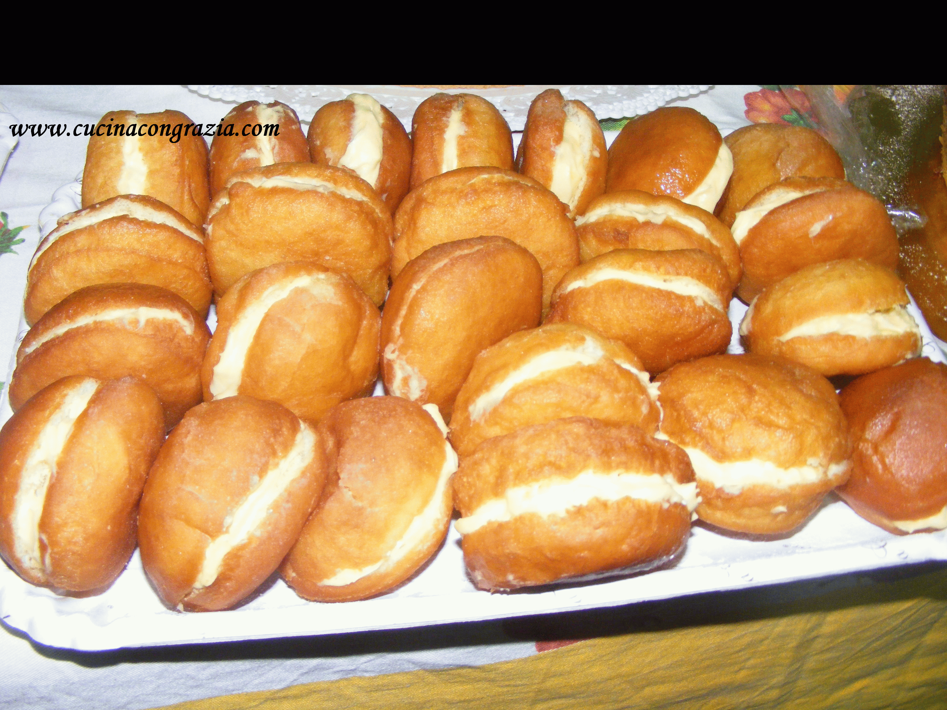 bomboloni alla crema