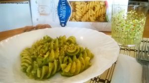 elicoidali con pesto di rucola