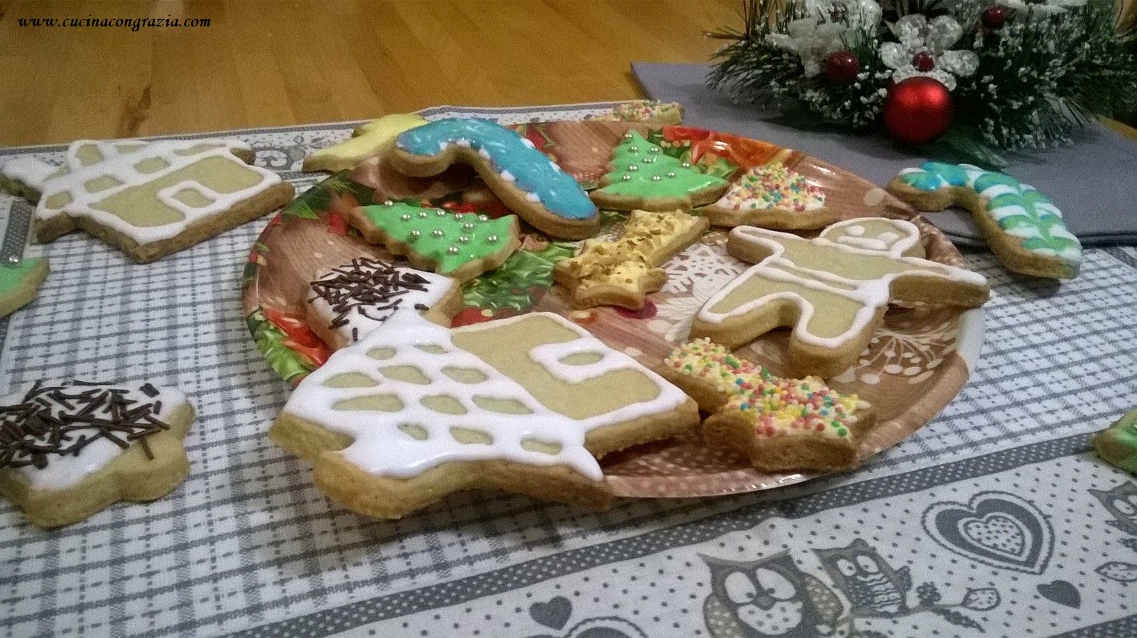 biscotti natalizi allo zenzero