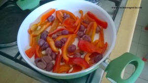 peperone con olive taggiasche di Gabriele