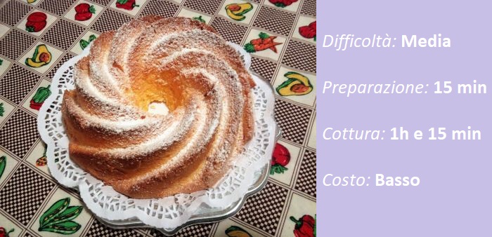 torta americana o chiffon cake