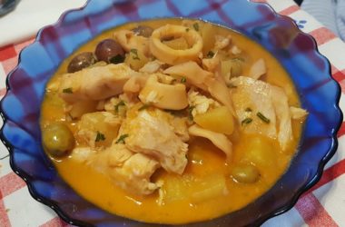 Zuppa Calamari e Persico